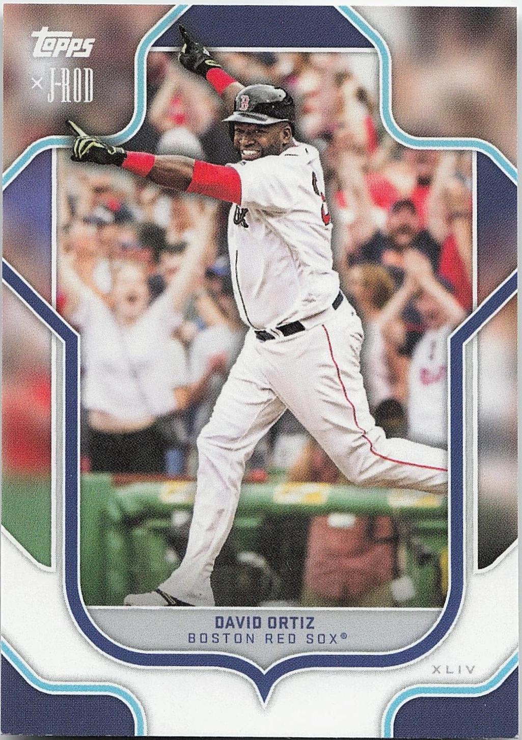 David Ortiz #4 2023 Topps X J Rod The Show Out Collection Baseball