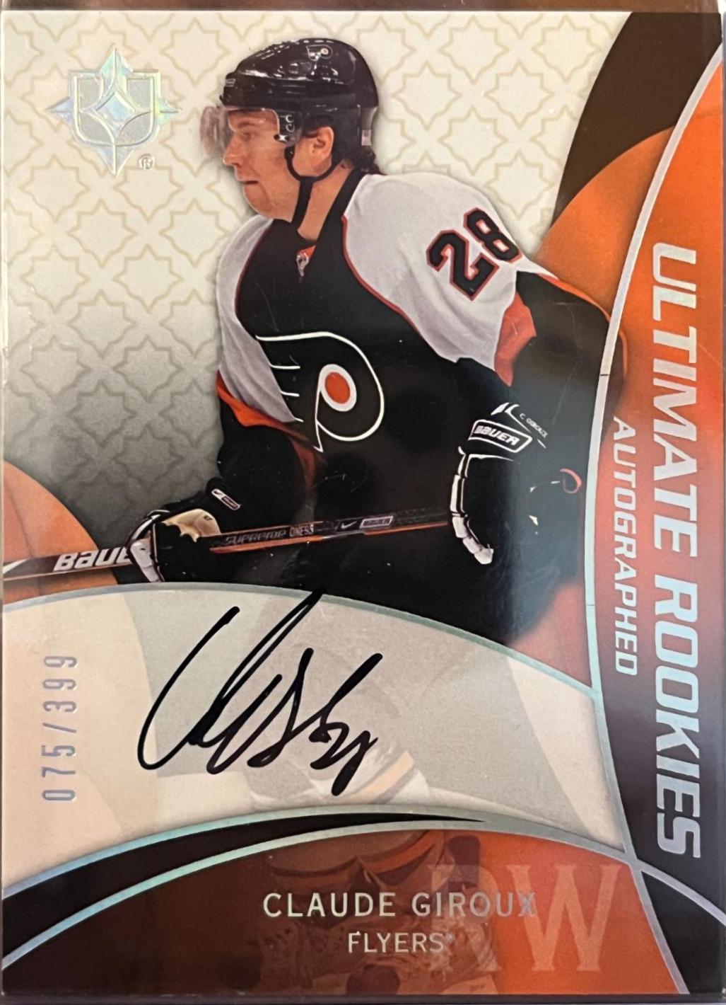 Claude Giroux #66 Hockey Cards 2008 Ultimate Collection