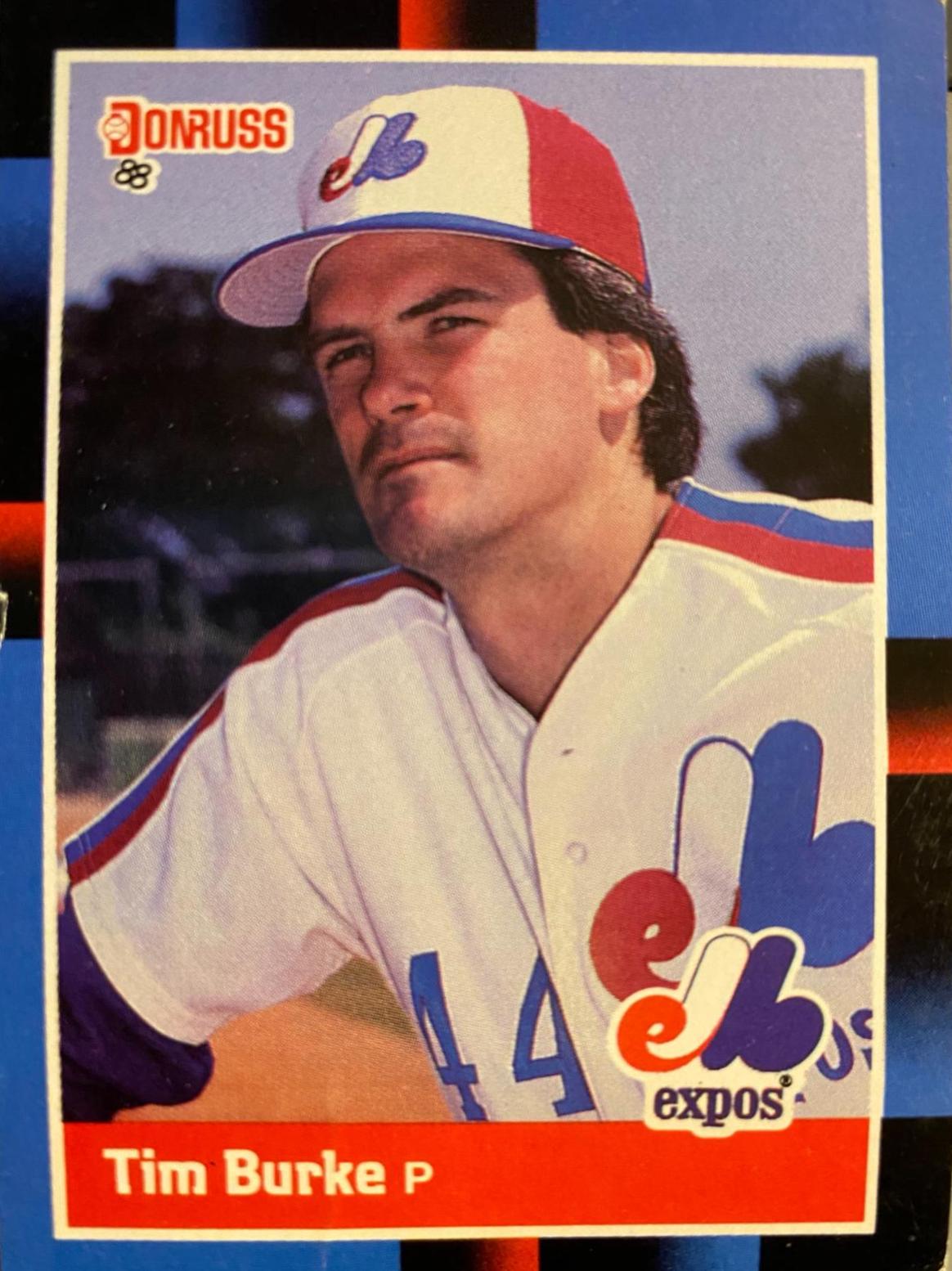 tim burke #98 Baseball Cards 1998 Leaf