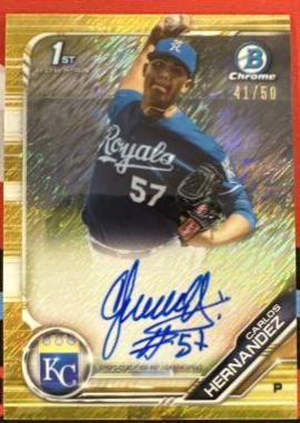 Carlos Hernandez [Gold Shimmer] #CPA-CH