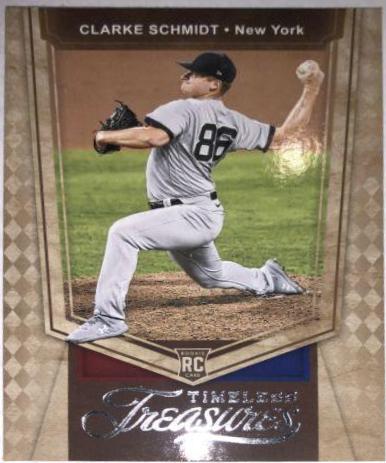 Clarke Schmidt #9 Baseball Cards 2021 Panini Chronicles Timeless Treasures