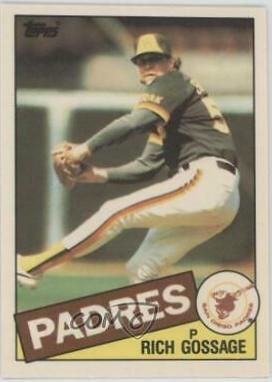 Rich Gossage #90 1985 Topps Tiffany Baseball