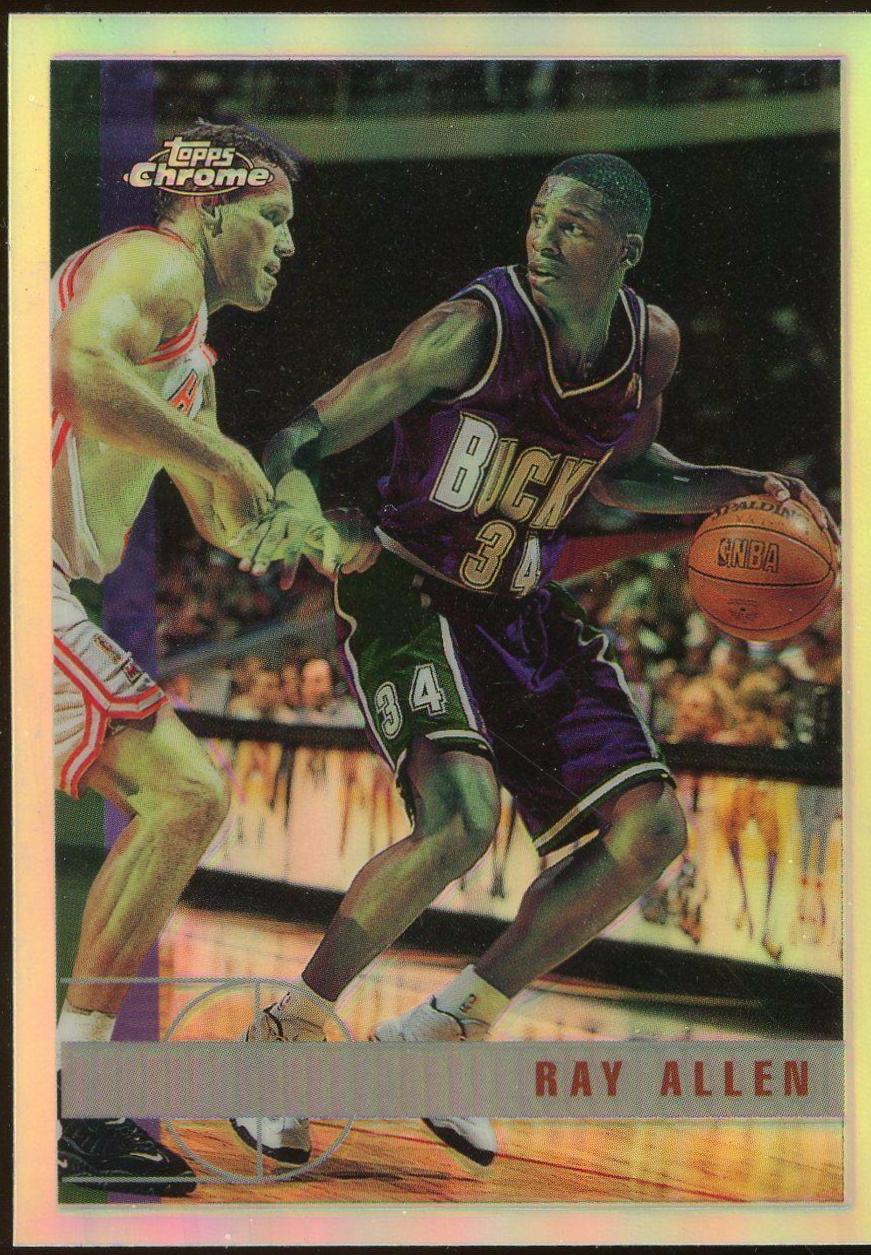 Ray Allen [Refractor] #61 Prices | 1997 Topps Chrome | Basketball Cards