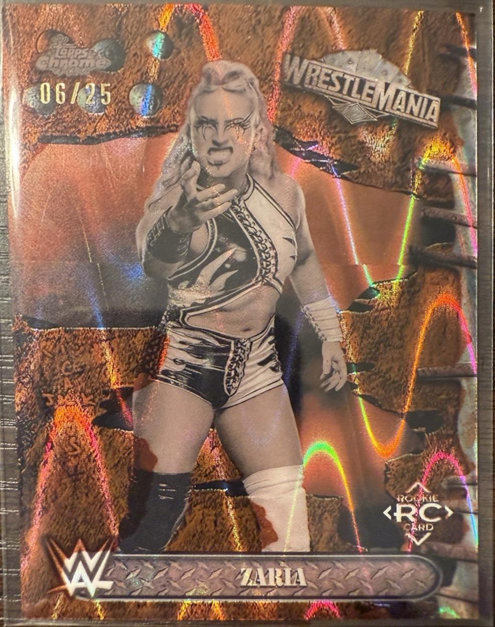 Zaria #95 Wrestling Cards 2025 Topps Chrome WWE Cactus Jack