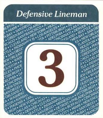 Charles Mann Football Cards 1989 Franchise Game