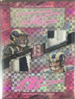 Sean Mannion [Autograph Patch Neon Pink] #186