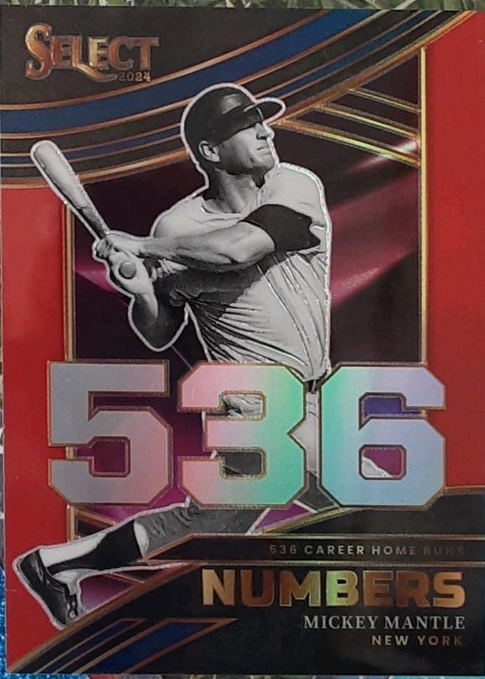 Mickey Mantle [Red Prizm] #16
