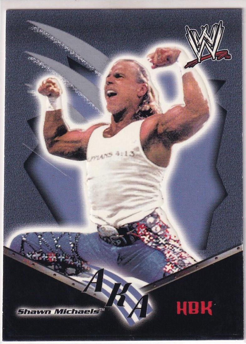 Shawn Michaels #87 Wrestling Cards 2002 Fleer WWF Royal Rumble