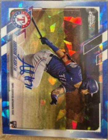 Anderson Tejeda #RA-AT Baseball Cards 2021 Topps Chrome Sapphire Rookie Autographs