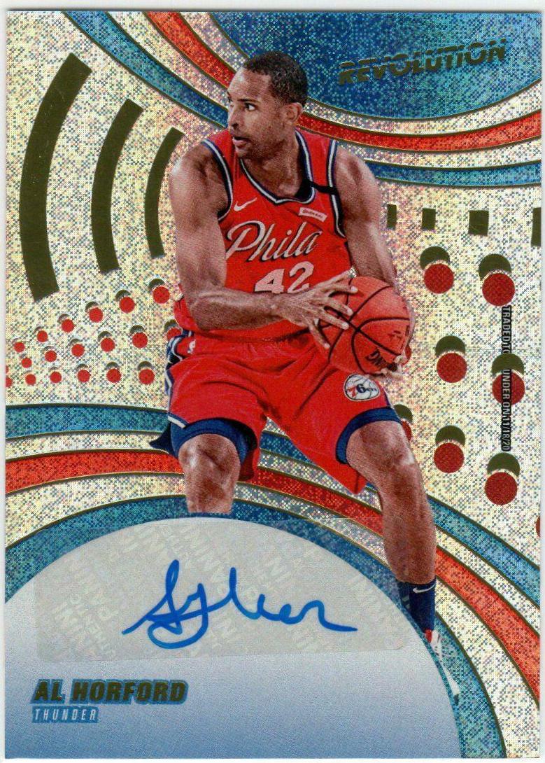 Al Horford Basketball Cards 2020 Panini Revolution Autographs