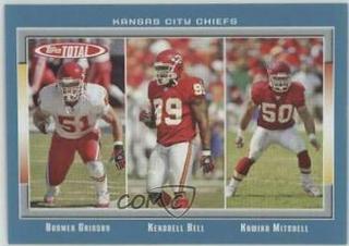 Boomer Grigsby, Kendrell Bell, Kawika Mitchell