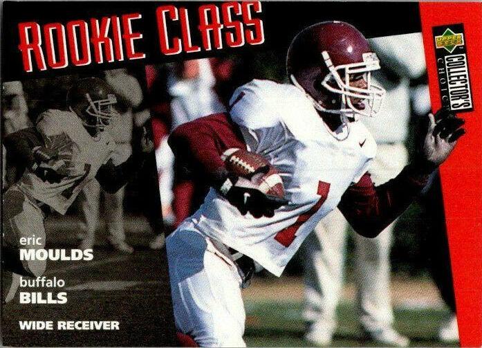 Eric Moulds #19 Football Cards 1996 Collector's Choice