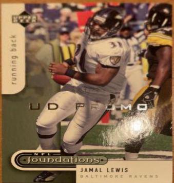 Jamal Lewis #8 Football Cards 2005 Upper Deck Foundations