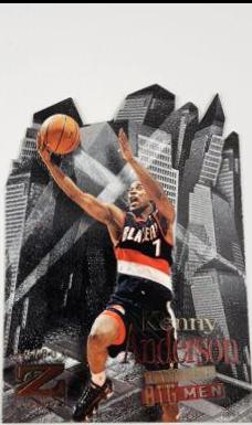 Kenny Anderson #1 Basketball Cards 1996 Skybox Z Force Little Big Men