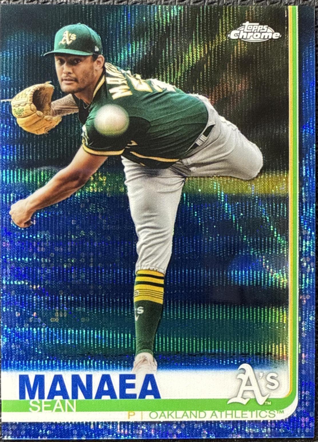 Sean Manaea [Blue Wave Refractor] #170