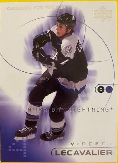 Vincent Lecavalier #79 Hockey Cards 2001 Upper Deck Challenge for the Cup