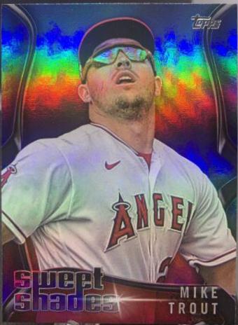 Mike Trout #SS-7 Baseball Cards 2022 Topps Sweet Shades
