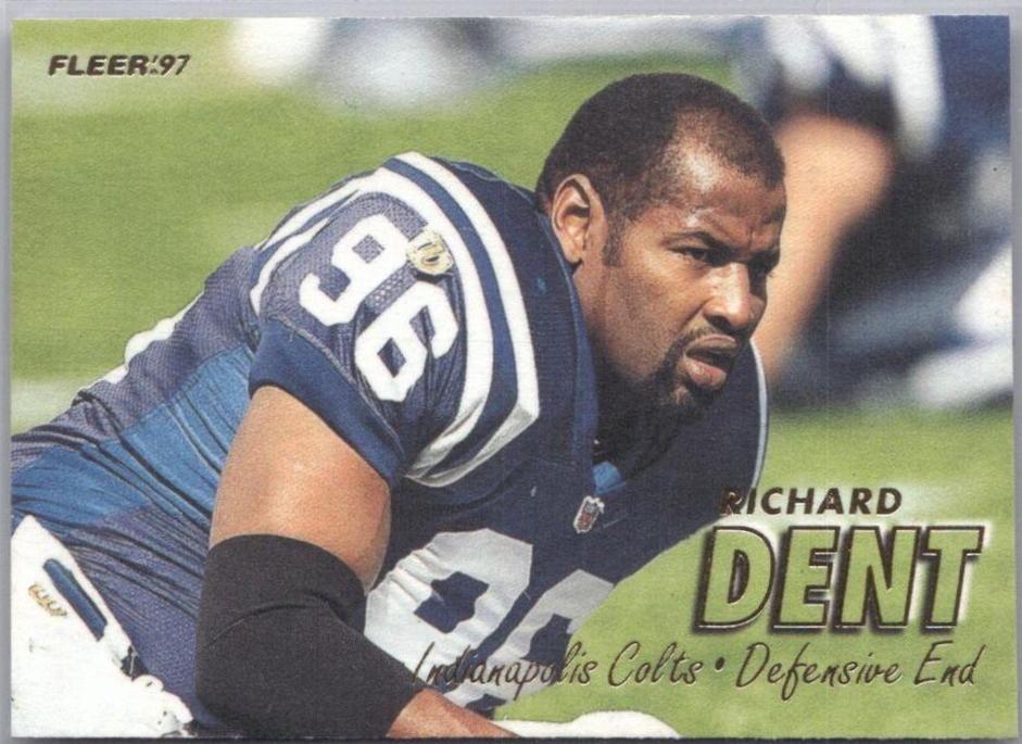 Richard Dent #396 1997 Fleer Football