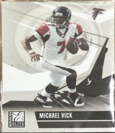 Michael Vick #6 Football Cards 2006 Panini Donruss Elite