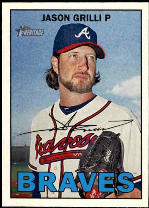 Jason Grilli #33 Baseball Cards 2016 Topps Heritage