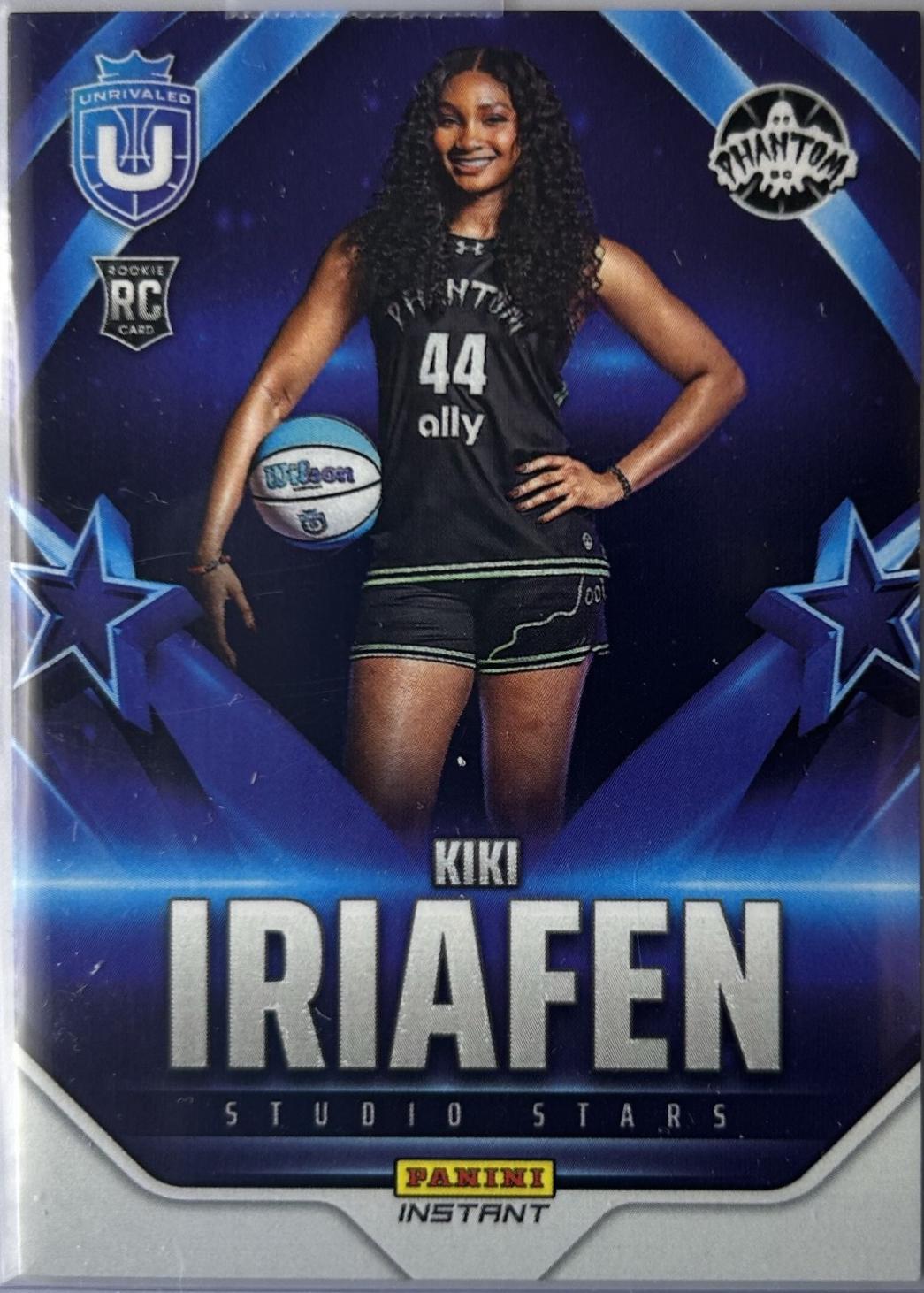 Kiki Iriafen #20 2026 Panini Instant Unrivaled Studio Stars Basketball