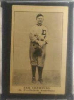 Sam Crawford #36 Baseball Cards 1917 Boston Store