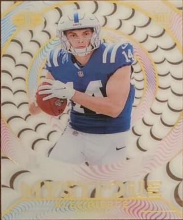 Alec Pierce #M-30 Football Cards 2022 Panini Illusions Mystique
