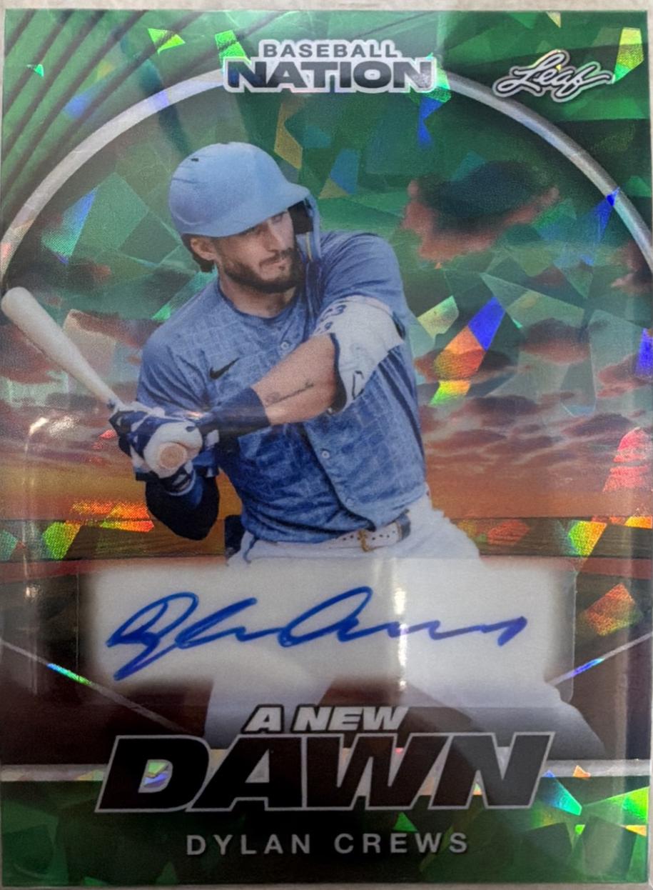 Dylan Crews #NB-38 2025 Leaf Baseball Nation New Dawn