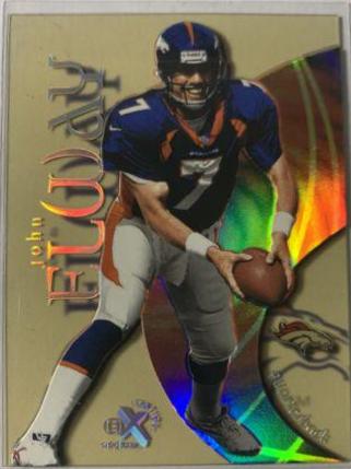 John Elway #17 Football Cards 1999 Skybox E X Century