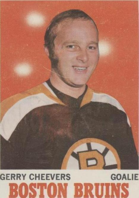 Gerry Cheevers #1 Hockey Cards 1970 Topps
