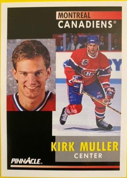 Kirk Muller #3 Hockey Cards 1991 Pinnacle