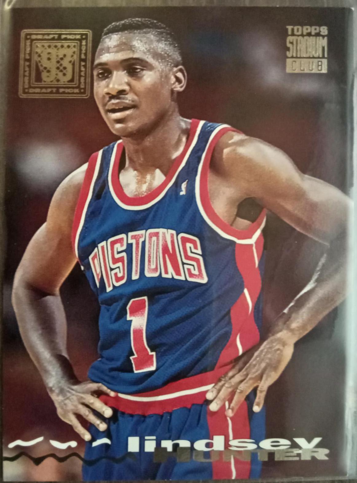Lindsey Hunter #274 Basketball Cards 1993 Stadium Club