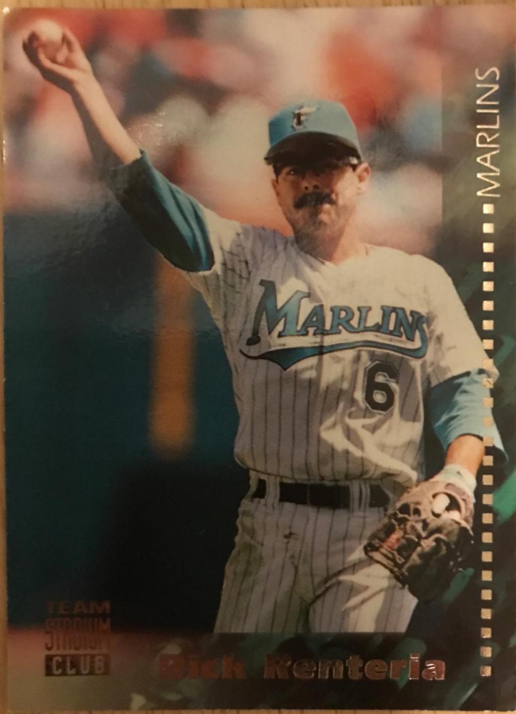 Rick Renteria #63 Baseball Cards 1994 Stadium Club Team Series