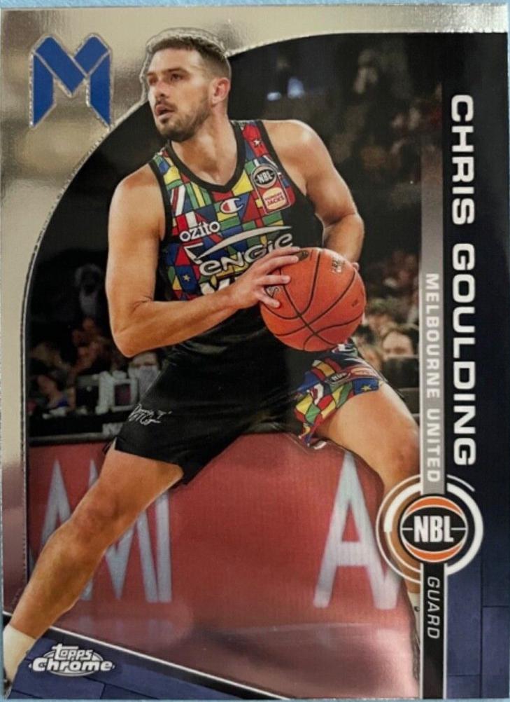 Chris Goulding #44 Basketball Cards 2023 Topps Chrome NBL