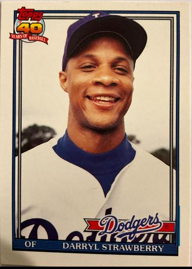 Darryl Strawberry #114T Cover Art