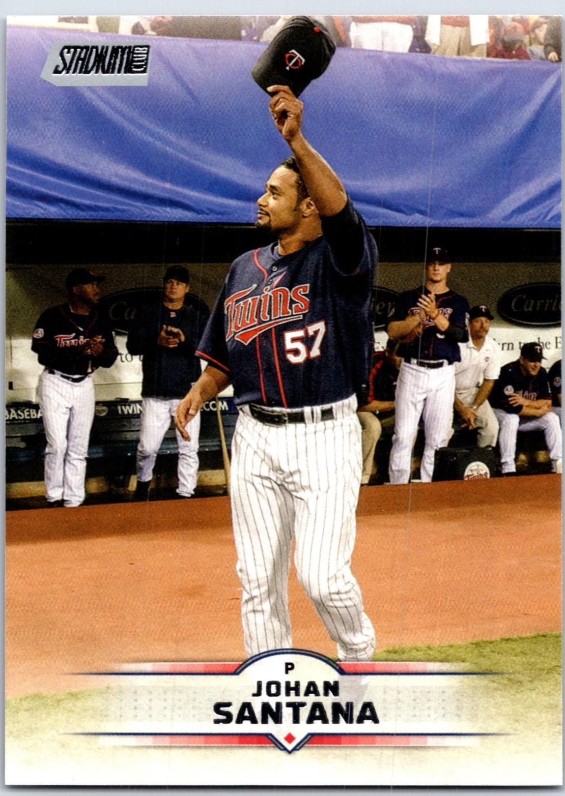 Johan Santana #199 2025 Topps Stadium Club Baseball