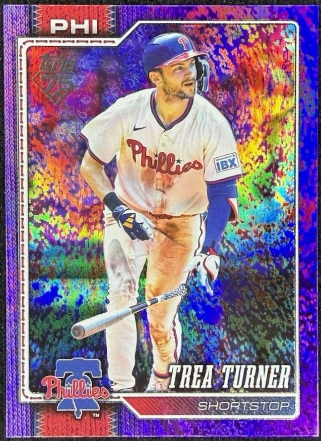 Trea Turner [Purple Holo] #322
