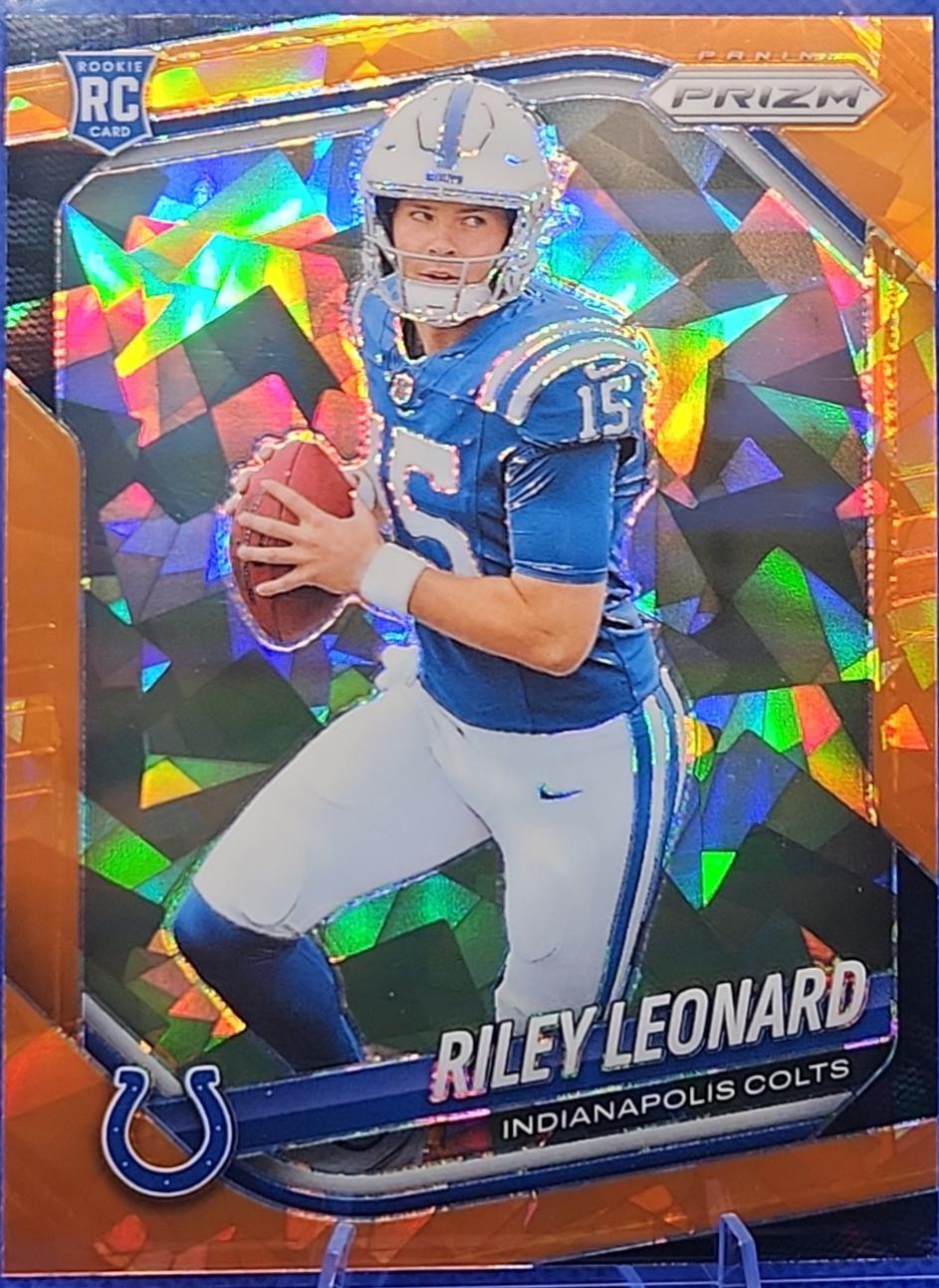 Riley Leonard [Orange Ice] #342 Prices | 2025 Panini Prizm
