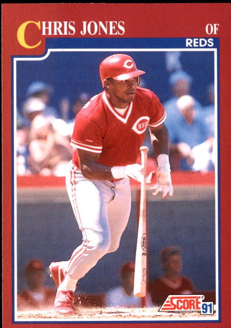 Chris Jones #92T 1991 Score Traded Baseball