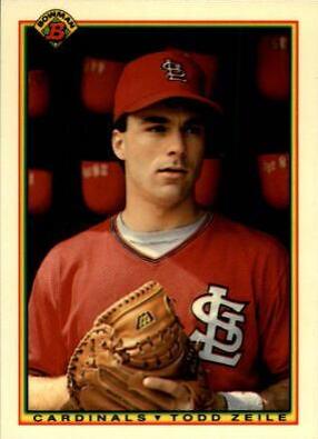 Todd Zeile #193 Baseball Cards 1990 Bowman Tiffany