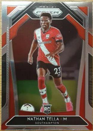 Nathan Tella #77 Soccer Cards 2020 Panini Prizm Premier League