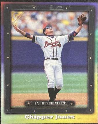 Chipper Jones #95 Baseball Cards 1998 Topps Gallery