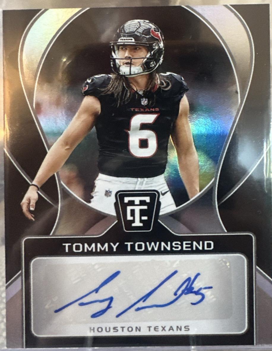 Tommy Townsend #16 2024 Panini Totally Certified Signature Football