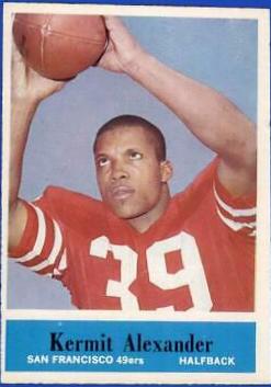 Kermit Alexander #155 Football Cards 1964 Philadelphia