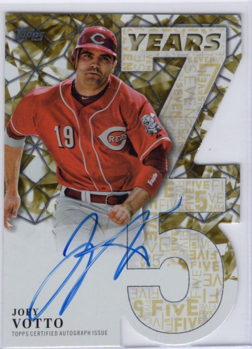 Joey Votto #75YA-JV Prices | 2026 Topps 75 Years Of Topps Die-Cut