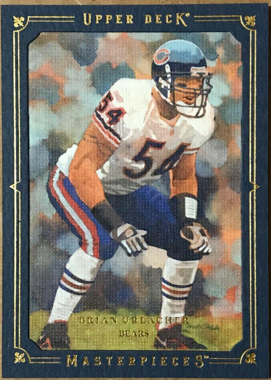Brian Urlacher #11 Football Cards 2008 Upper Deck Masterpieces