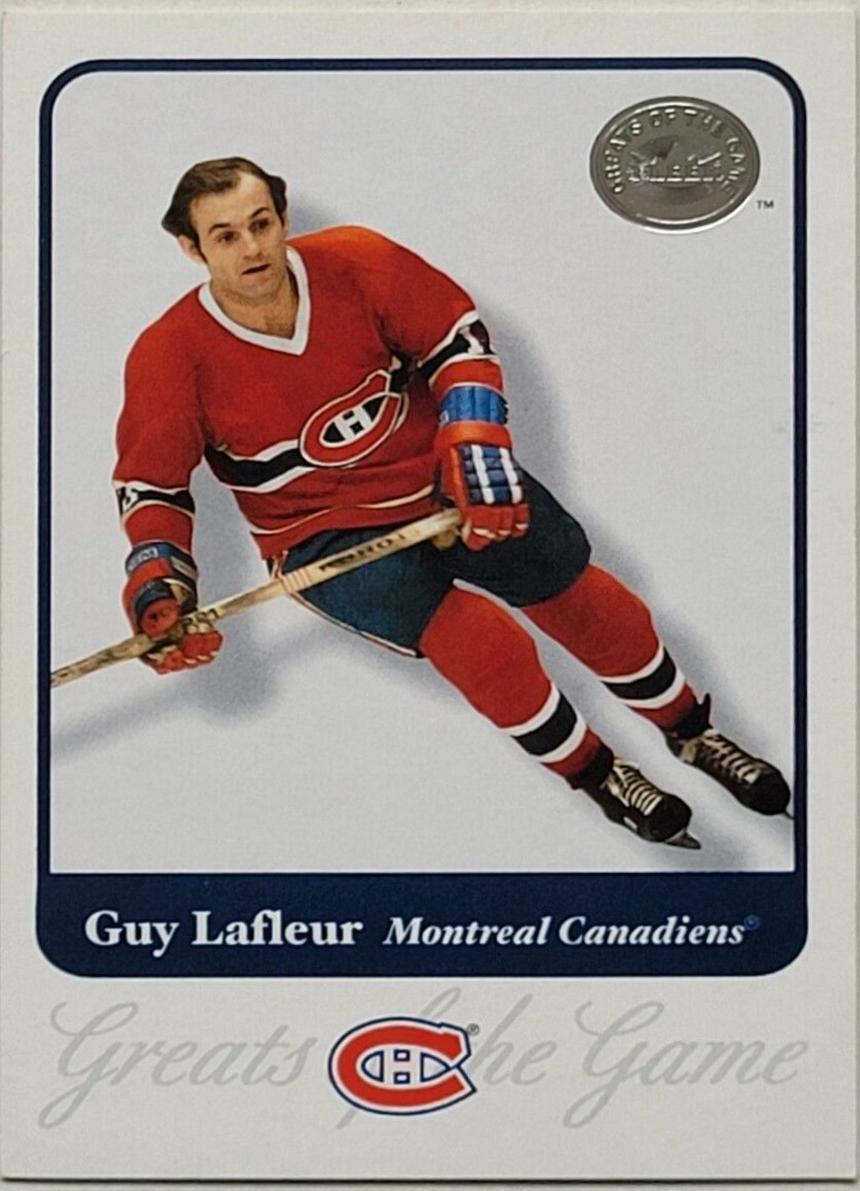 Guy Lafleur #8 Hockey Cards 2001 Fleer Greats of the Game