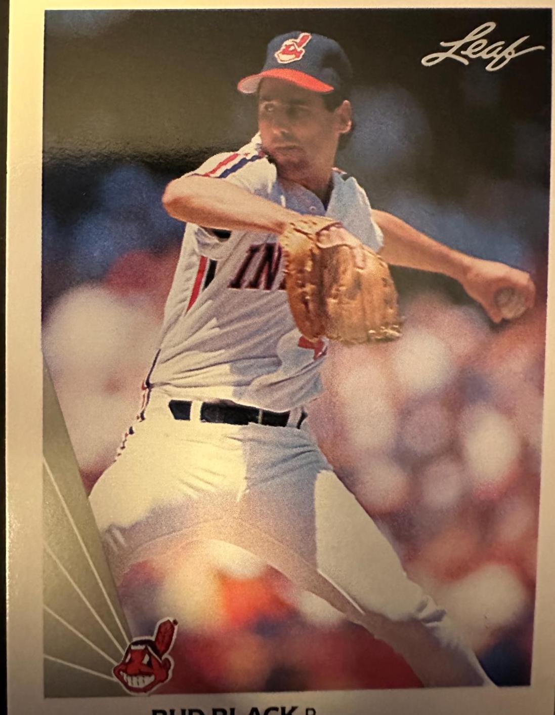 Bud Black #451 Baseball Cards 1990 Leaf