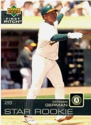 Esteban German #21 Baseball Cards 2003 Upper Deck