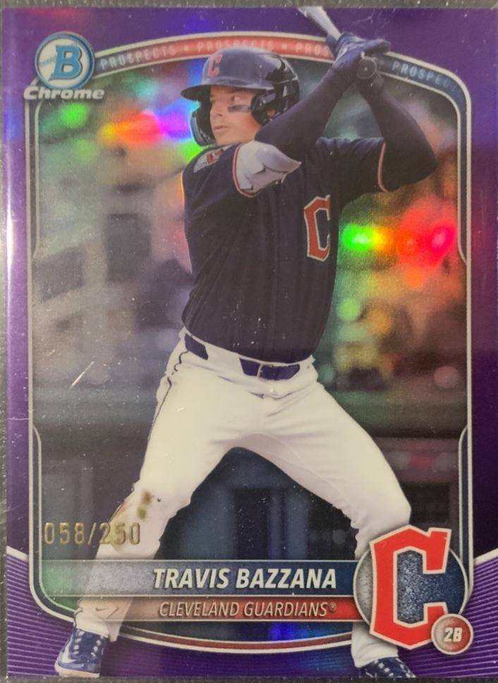 Travis Bazzana [Purple Refractor] #BDC-49 Prices | 2025 Bowman